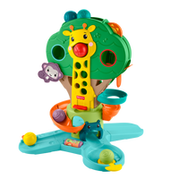 Fisher-Price Sit-To-Stand Jungle Tree Bollspel