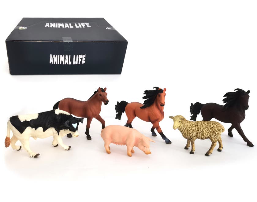 Animal Life, Singeldjur i display bondgård