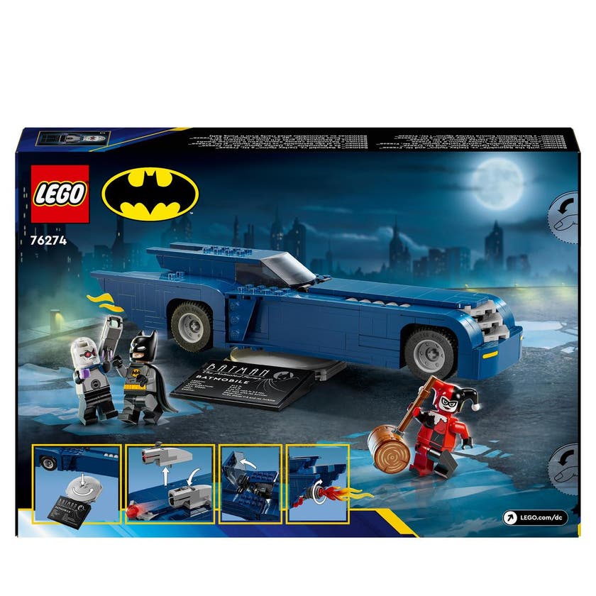 LEGO DC Batman 76274, Batman med Batmobile mot Harley Quinn och Mr. Freeze