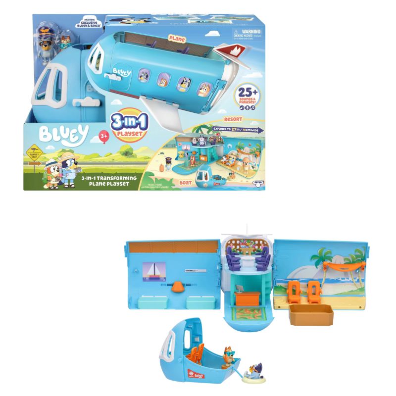 Bluey, Bluey's Escape Convertible Plane