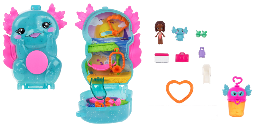 Polly Pocket Axolotl Adventure Compact