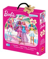 Barbie träpussel 40 delar