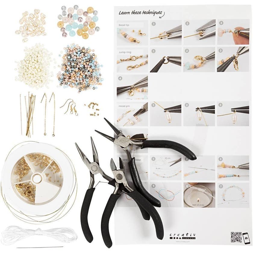 Start Diy Kit Smycken Klassiska Pärlor