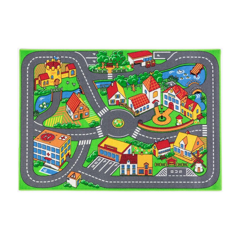 REBEL ROADS Country life-lekmatta 92x133 cm