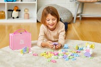 Plus-Plus BIG 3D Byggsats 70-bitar i metallväska (Pastell)