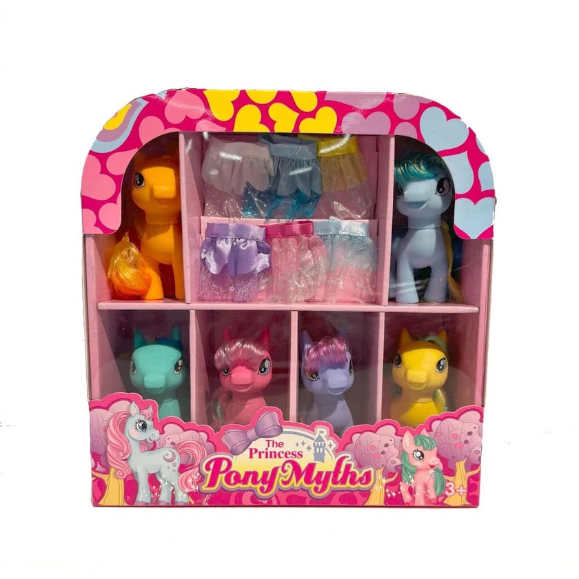 Pony Myths 6 st m kläder