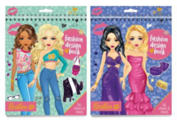 Stickers Modebok 20*24Cm 2Sort