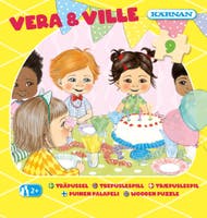 Träpussel Vera & Ville 9 bitar