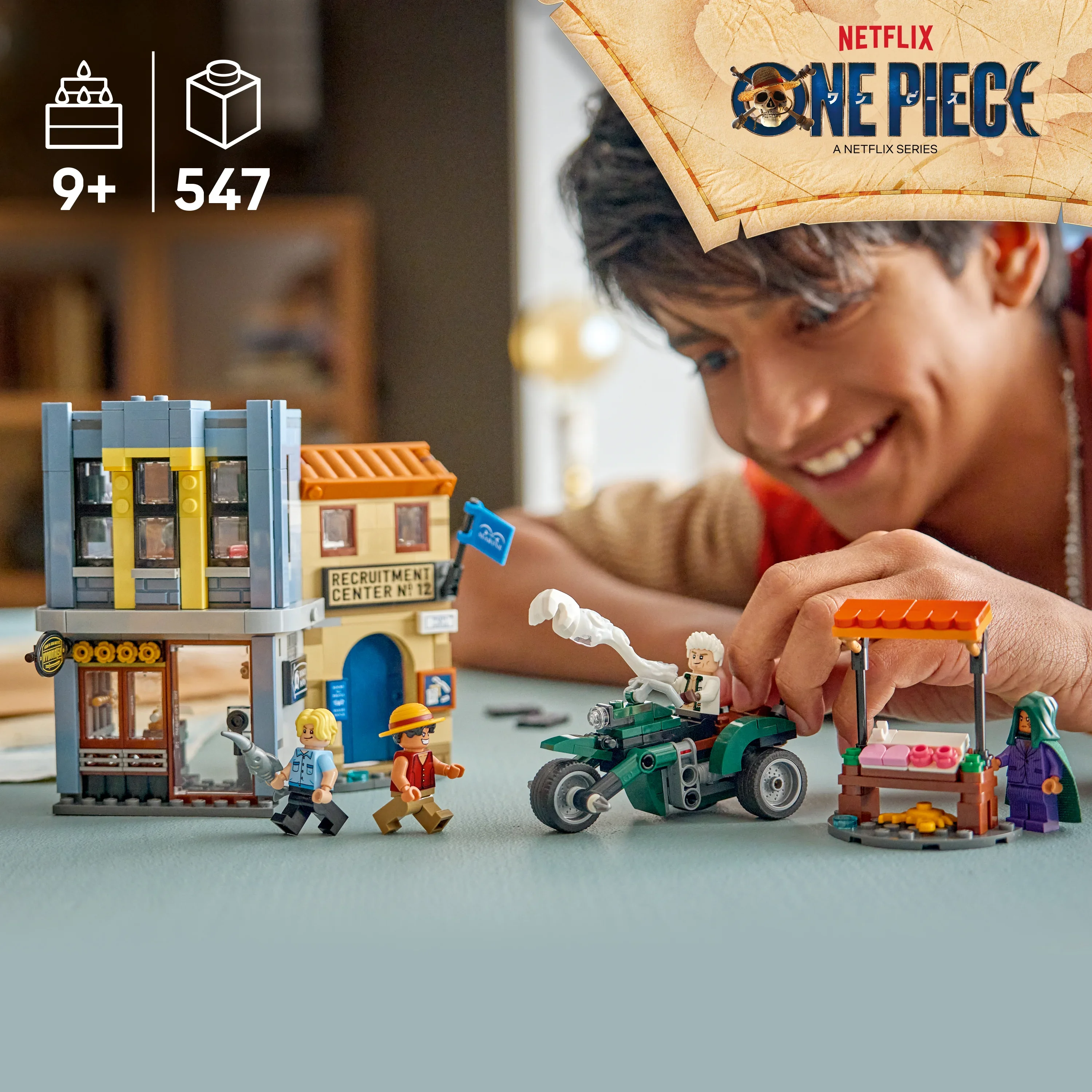 LEGO® ONE PIECE 75642 Strid med kapten Smoker