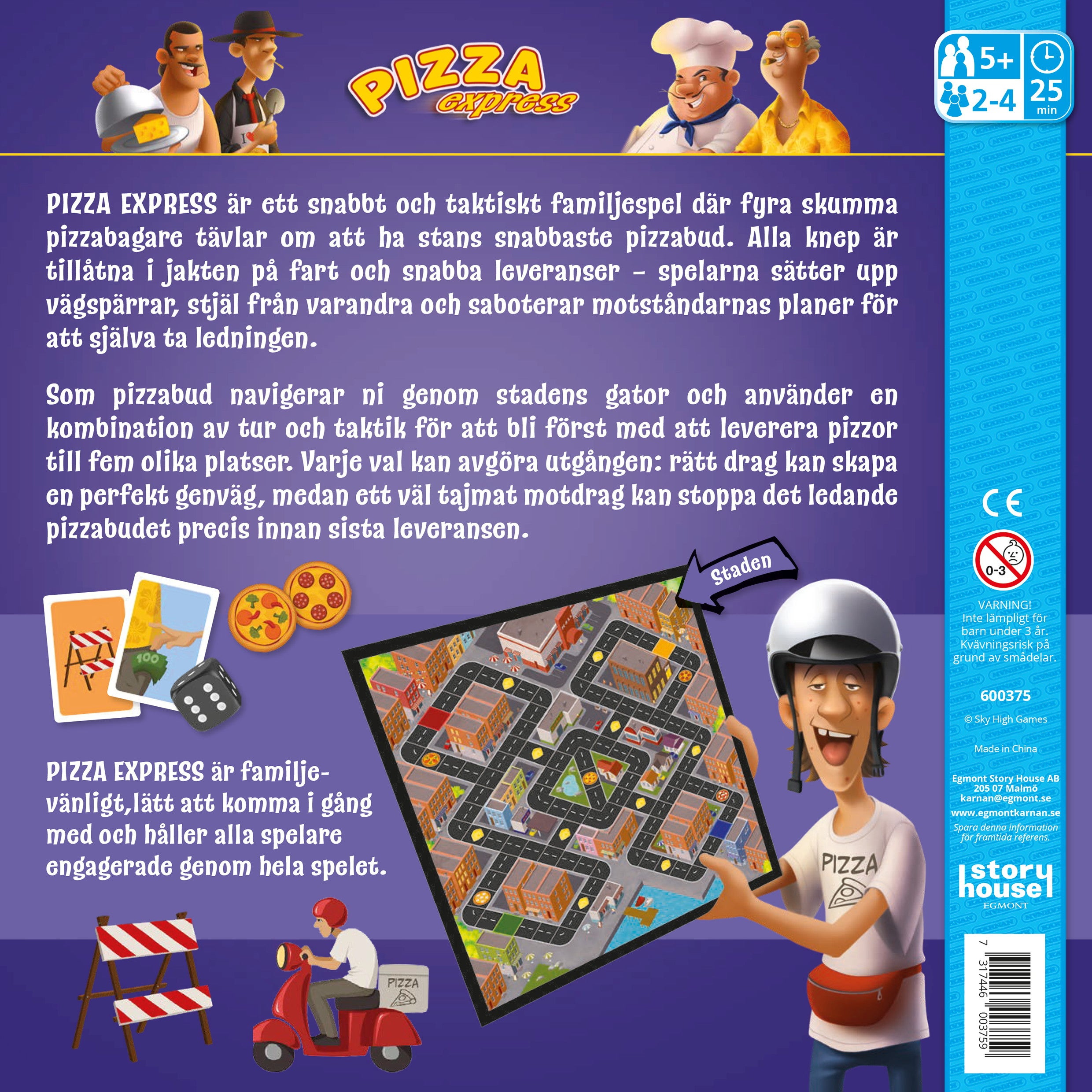 Pizza Express brädspel 