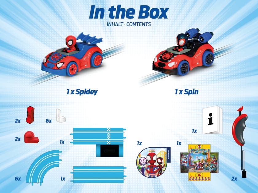 Carrera 1st Spidey Web Spinners Racerbana