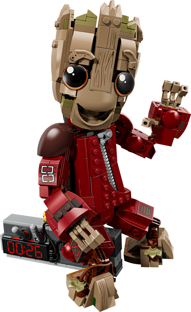 LEGO® | Marvel Groot i Ravager-kläder Byggleksak 76341