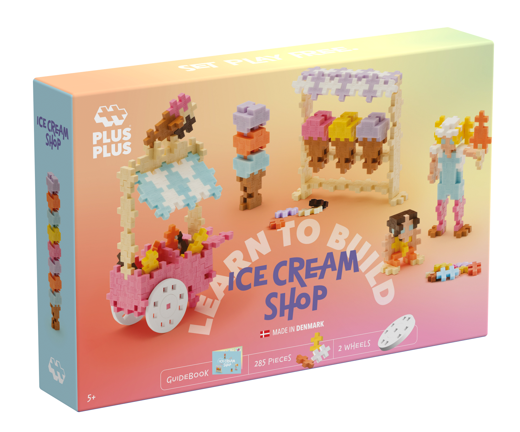 Plus-Plus Learn to Build – Glassbutik, 285 delar