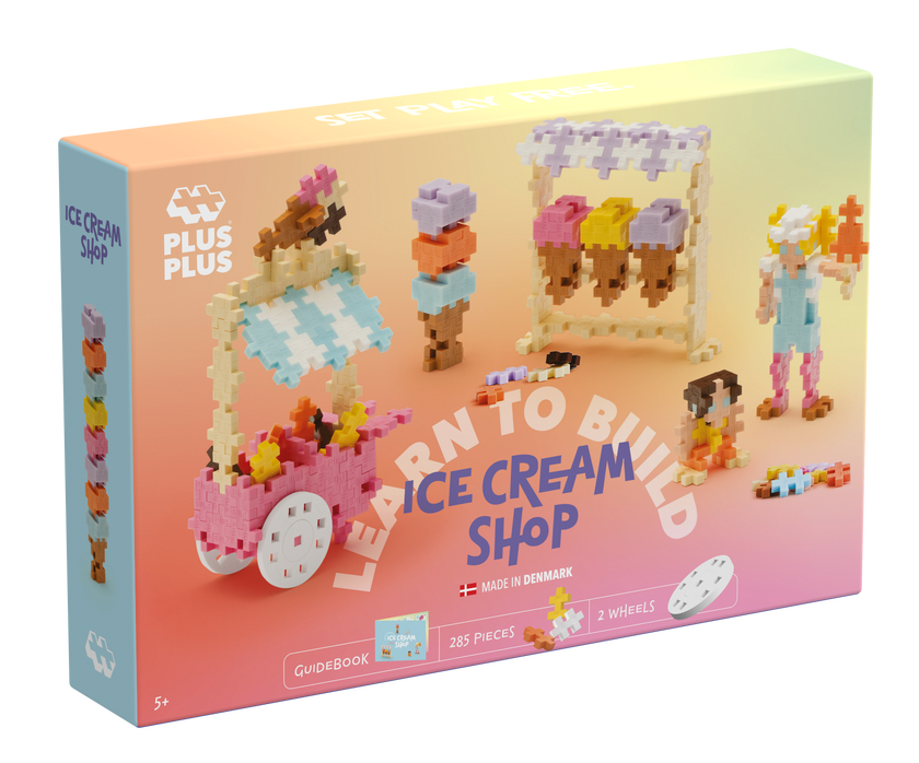 Plus-Plus Learn to Build – Glassbutik, 285 delar