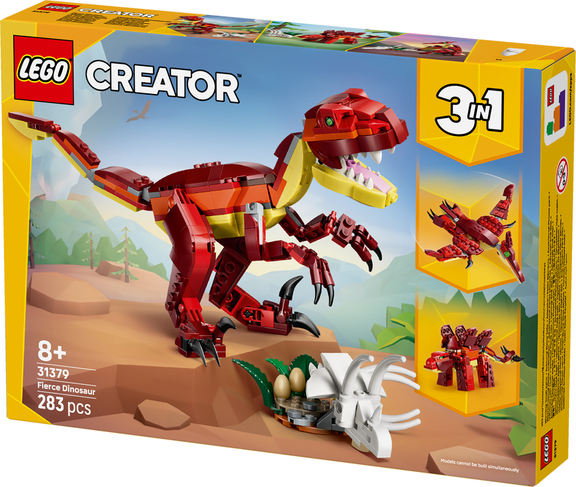 LEGO® Creator 3-i-1 Vildsint dinosaurie Leksak 31379