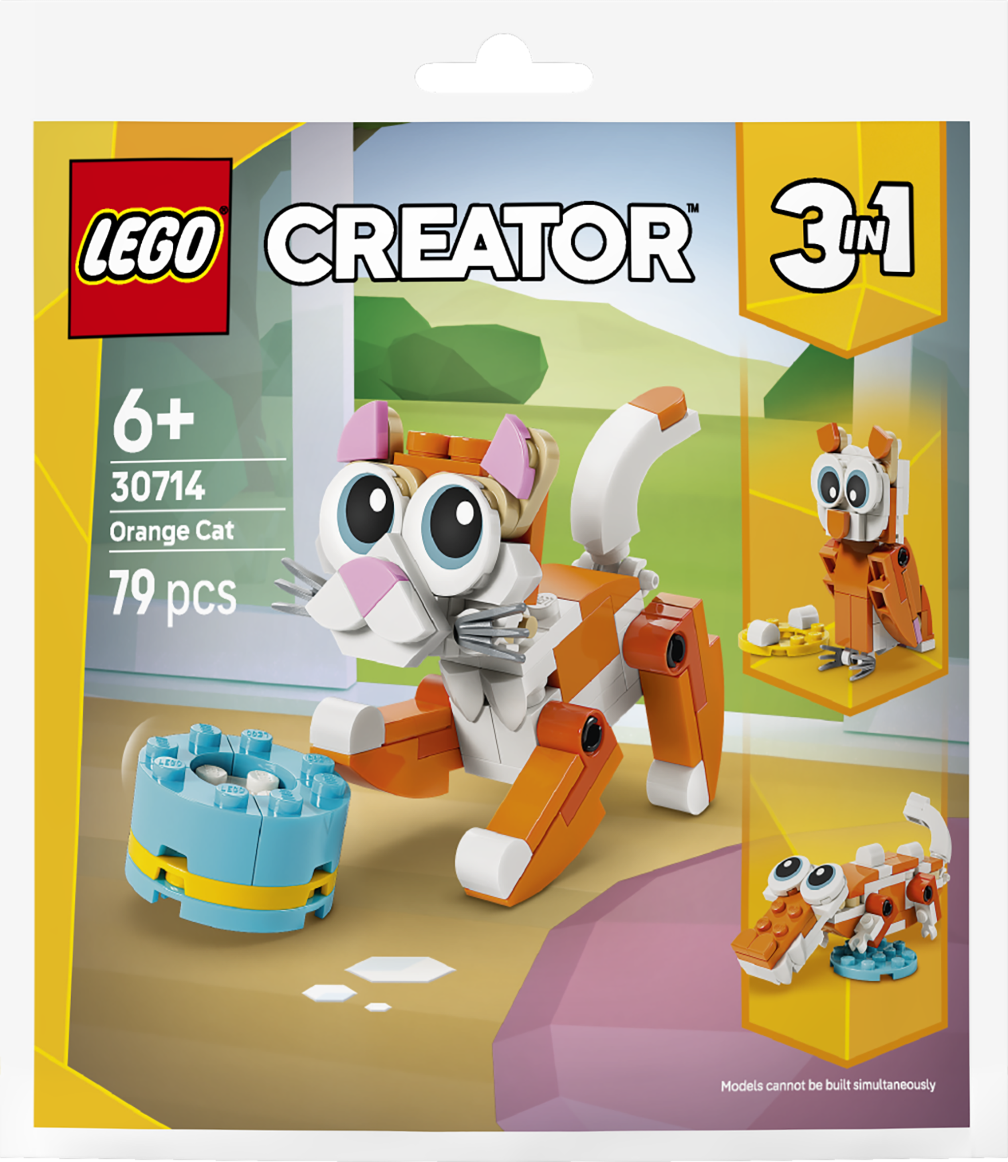 LEGO Orange katt 30714