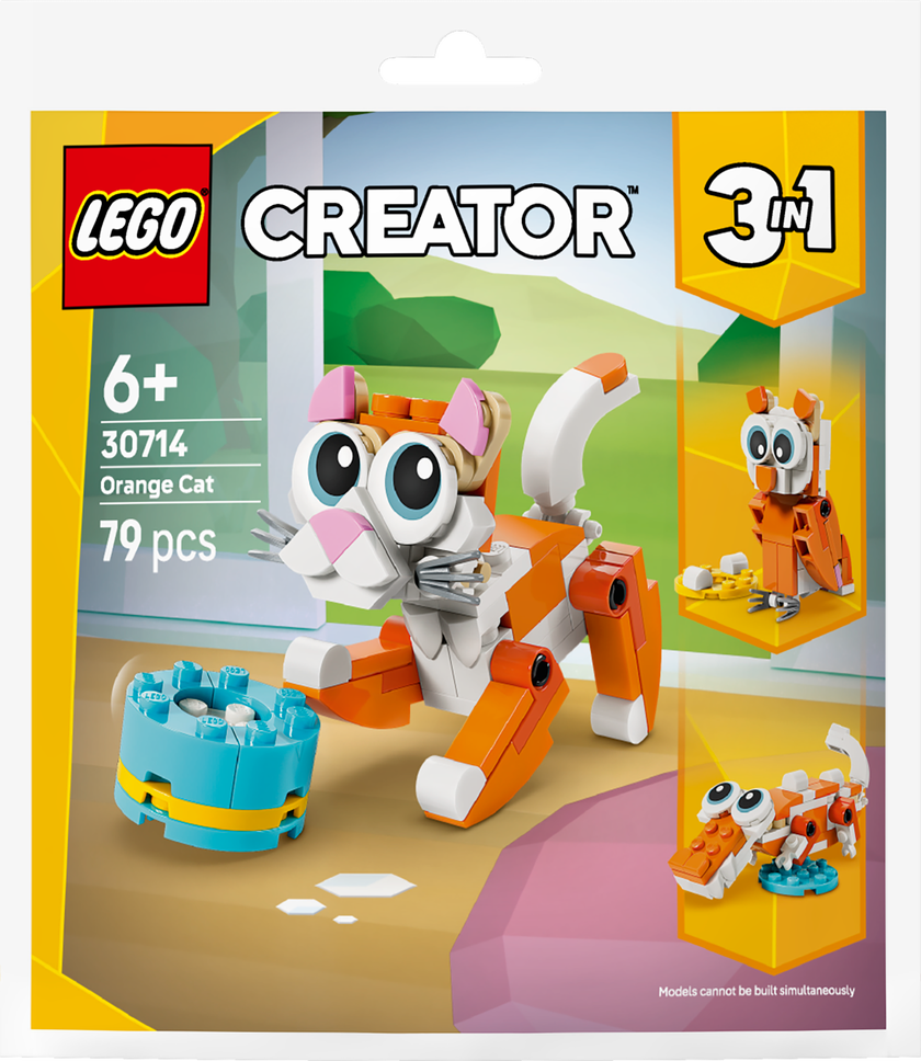 LEGO Orange katt 30714