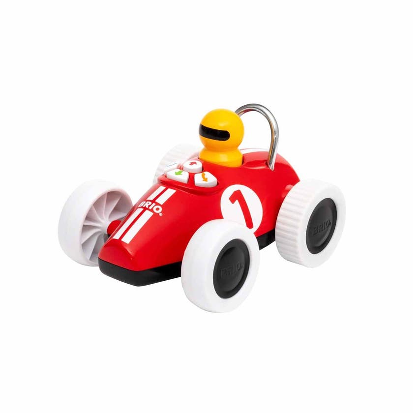BRIO 30234, Lek & lär actionracer Röd