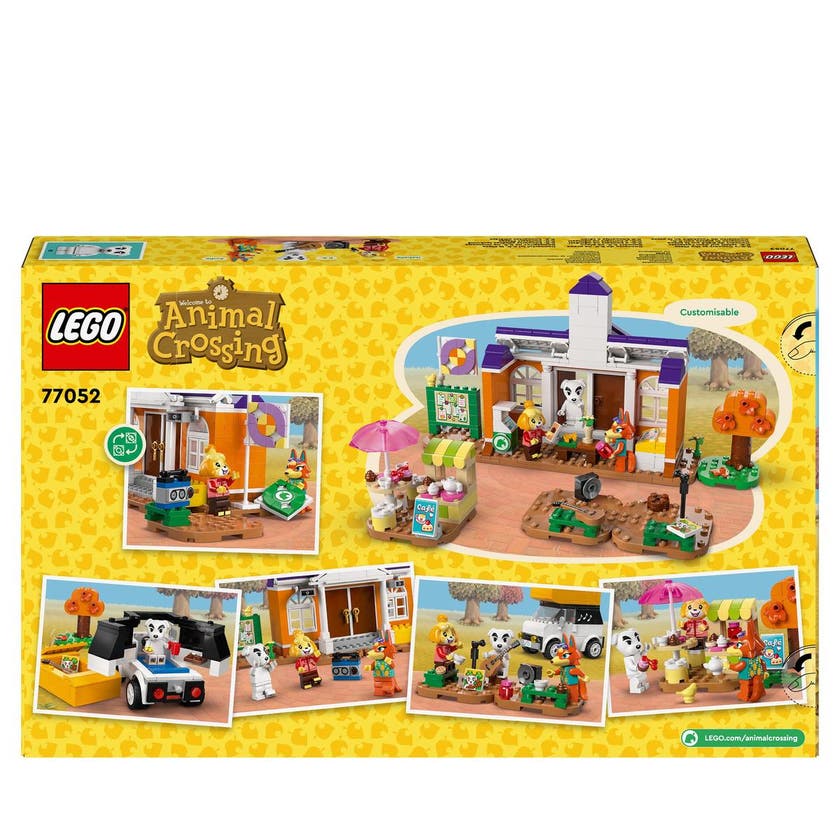 LEGO Animal Crossing 77052, K.K.:s konsert på Plaza