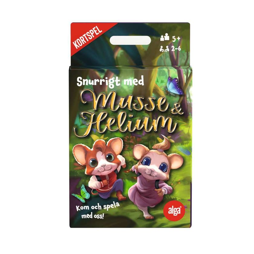 Alga, Kortspel Snurrigt med Musse & Helium