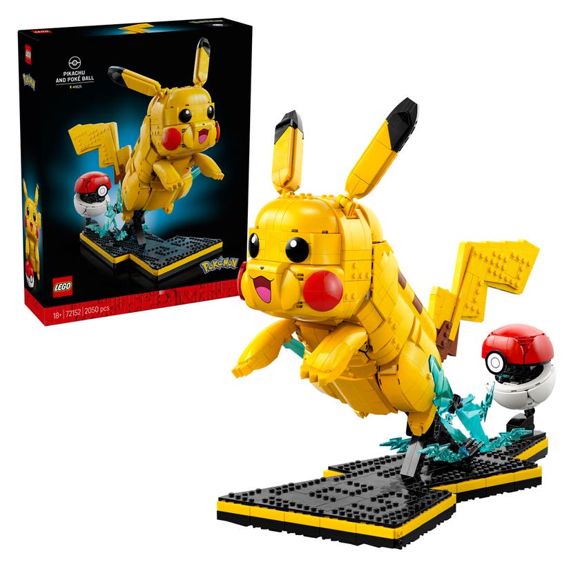 LEGO® Pokémon™ Pikachu och Poké Ball Byggset 72152