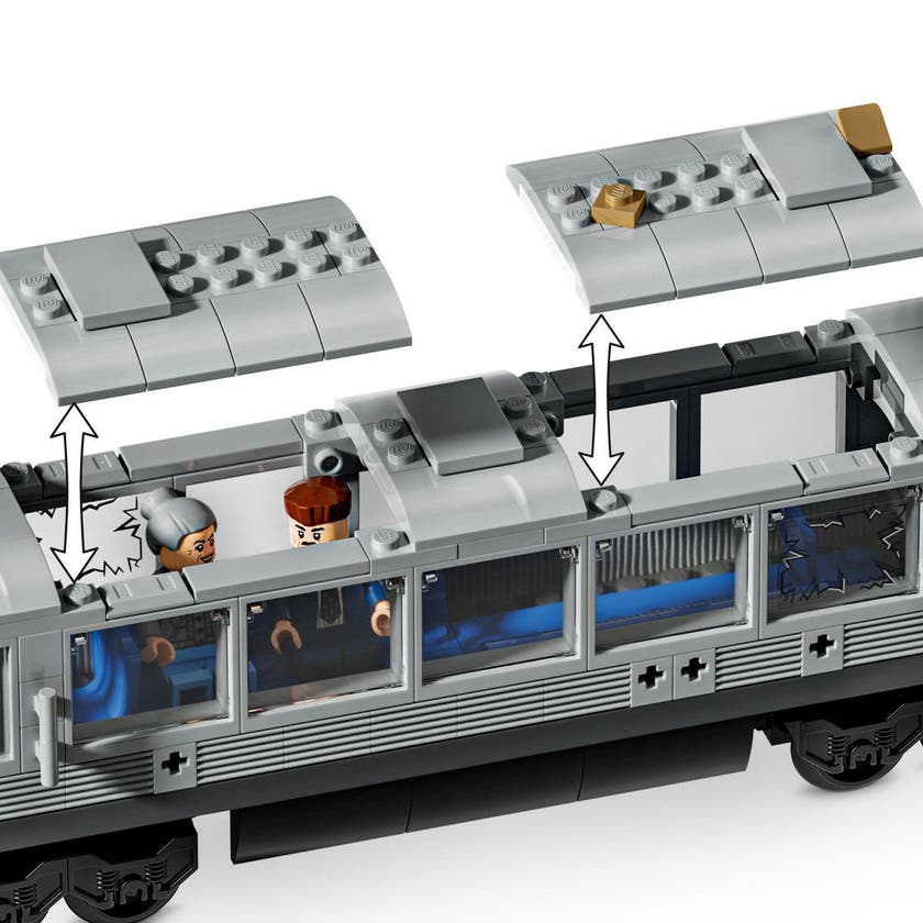 LEGO Super Heroes 76321, Spider-Man mot Doc Ock: tunnelbanescenen