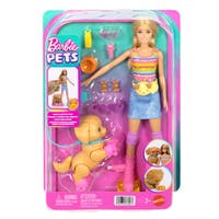 Barbie Skate and Run Pup Docka med Valp