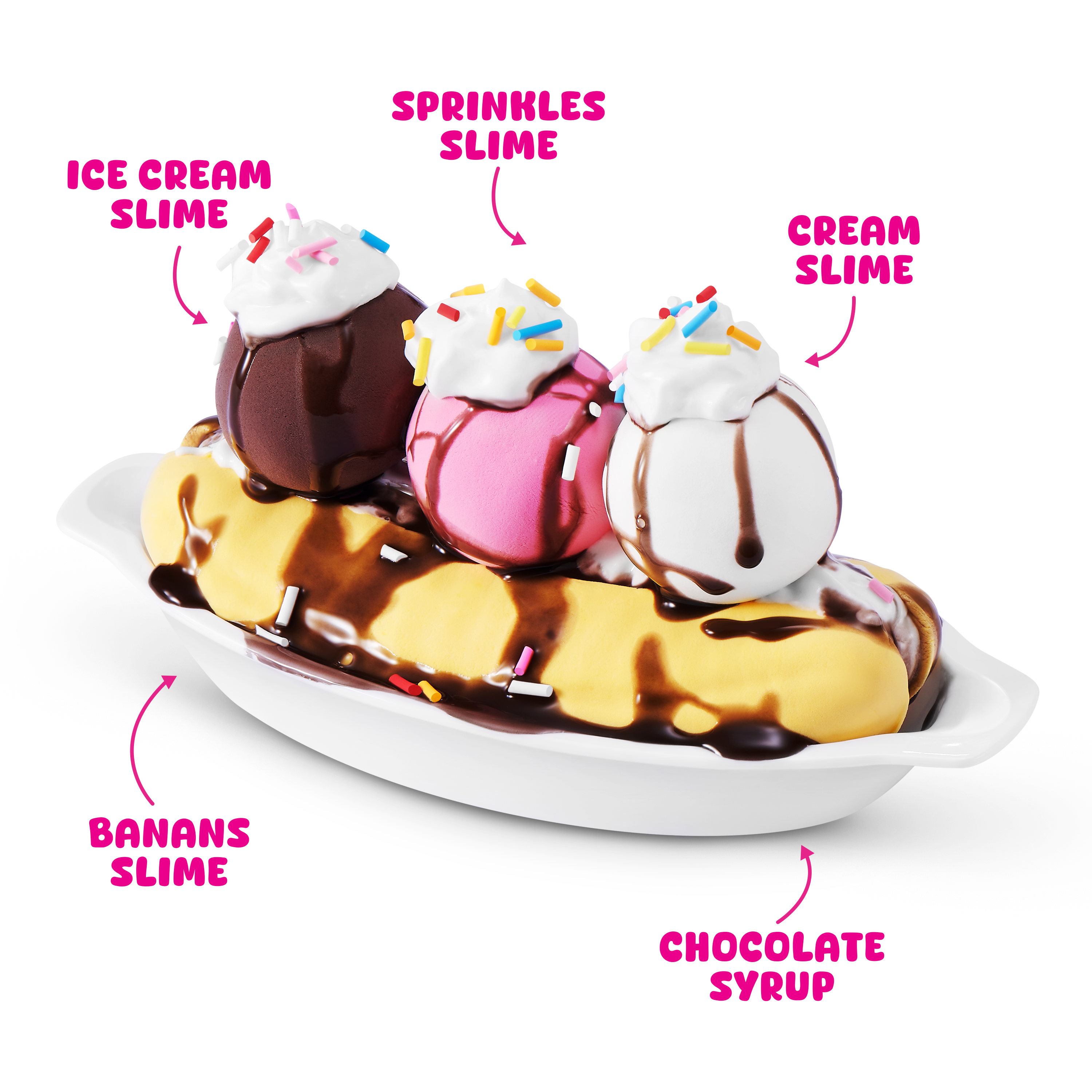 Slime mart – skapa realistisk mat av klämbart slime