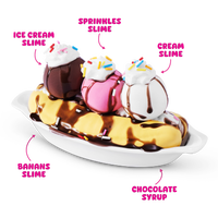 Slime mart – skapa realistisk mat av klämbart slime