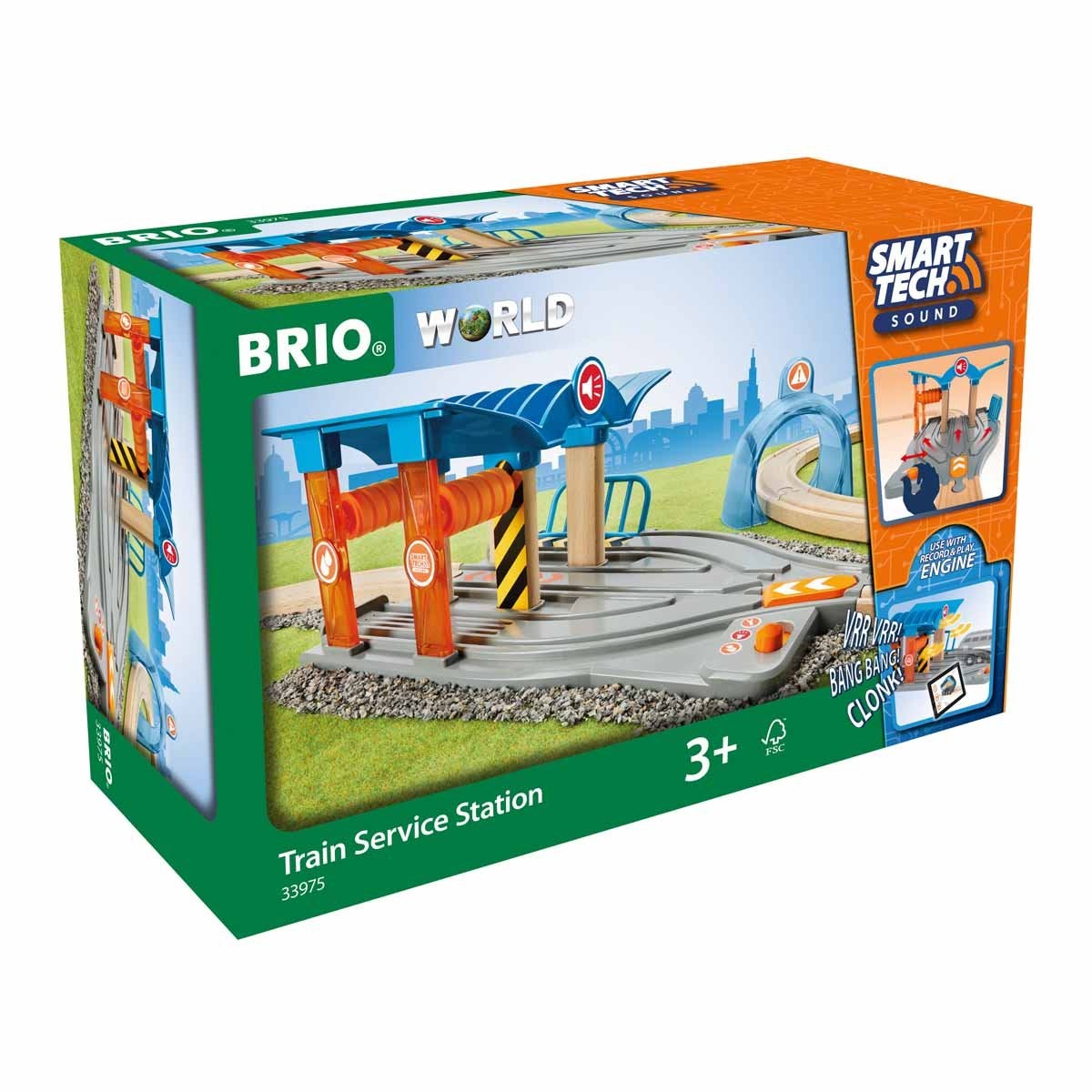 BRIO 33975, Tågservicestation Smart Tech Sound
