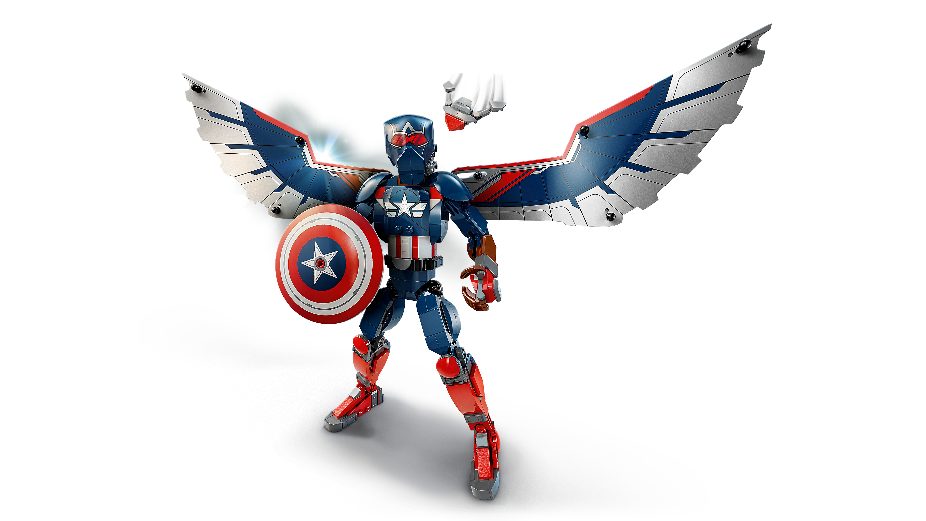 LEGO® Marvel Byggfigur – Nya Captain America Byggbar leksak 76296