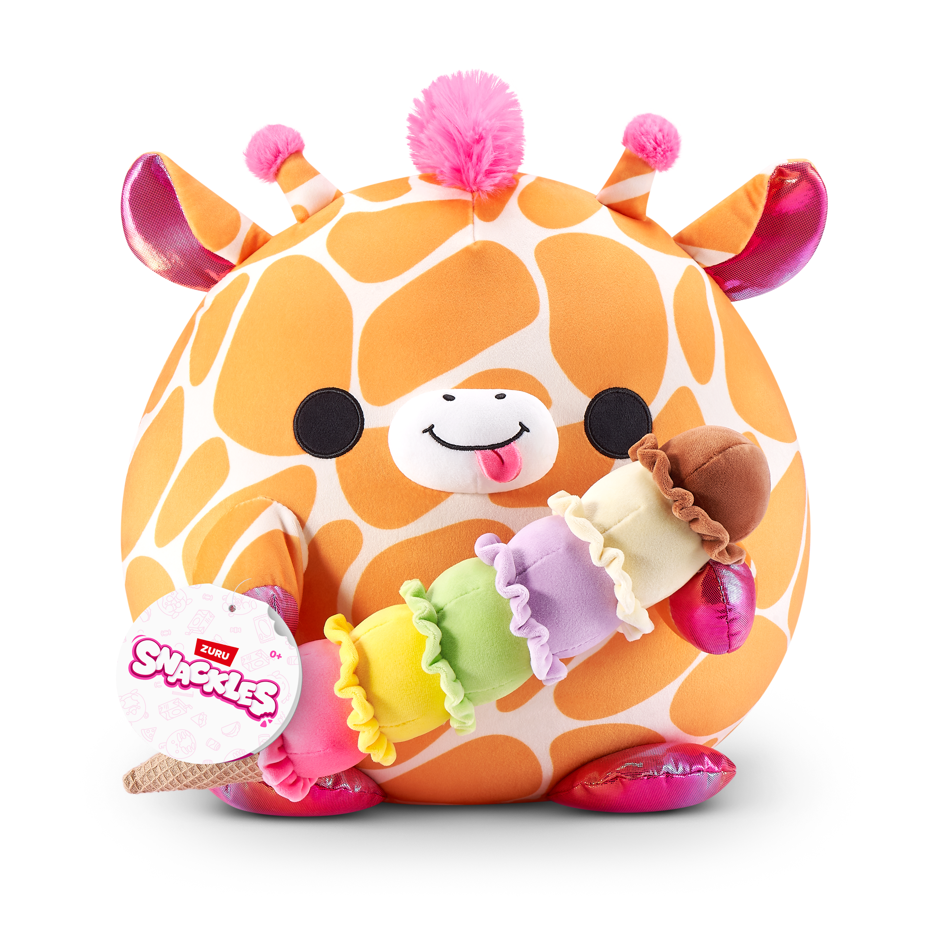 Snackles S1 Core Non Licensed Plush 14"; 32PCS/Dump Bin PDQ