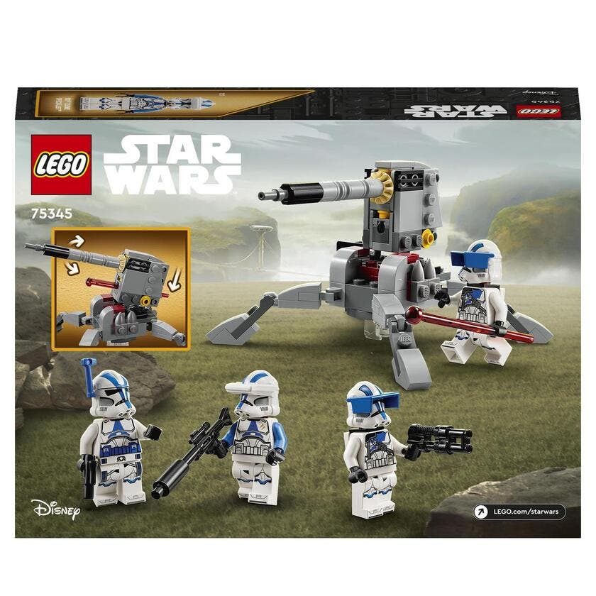LEGO Star Wars 75345, 501st Clone Troopers™ Battle Pack