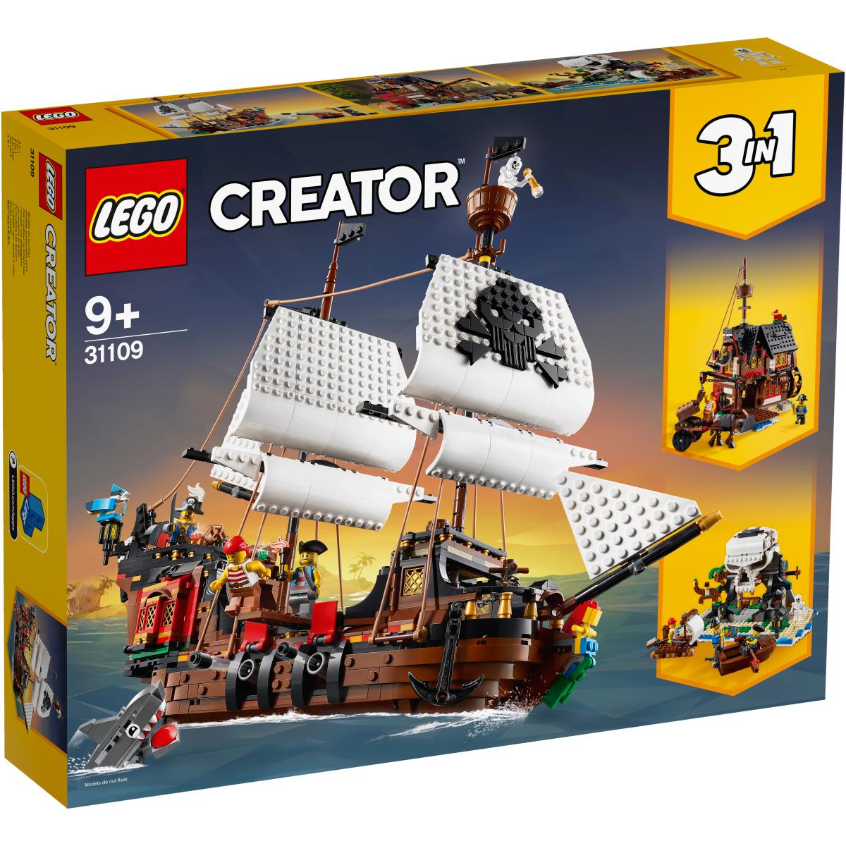 LEGO Creator 31109, Piratskepp