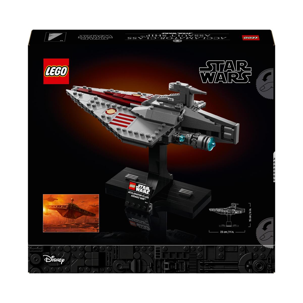 LEGO Star Wars TM 75404, Acclamator-Class Assault Ship™