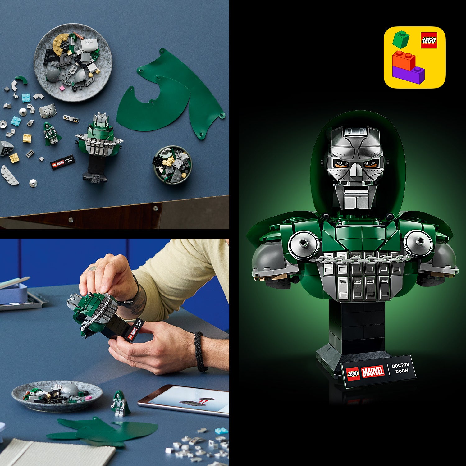 LEGO® Marvel Doctor Doom-byste 76345