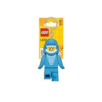 LEGO ICONIC, SHARK SUIT GUY Key chain w/LED light