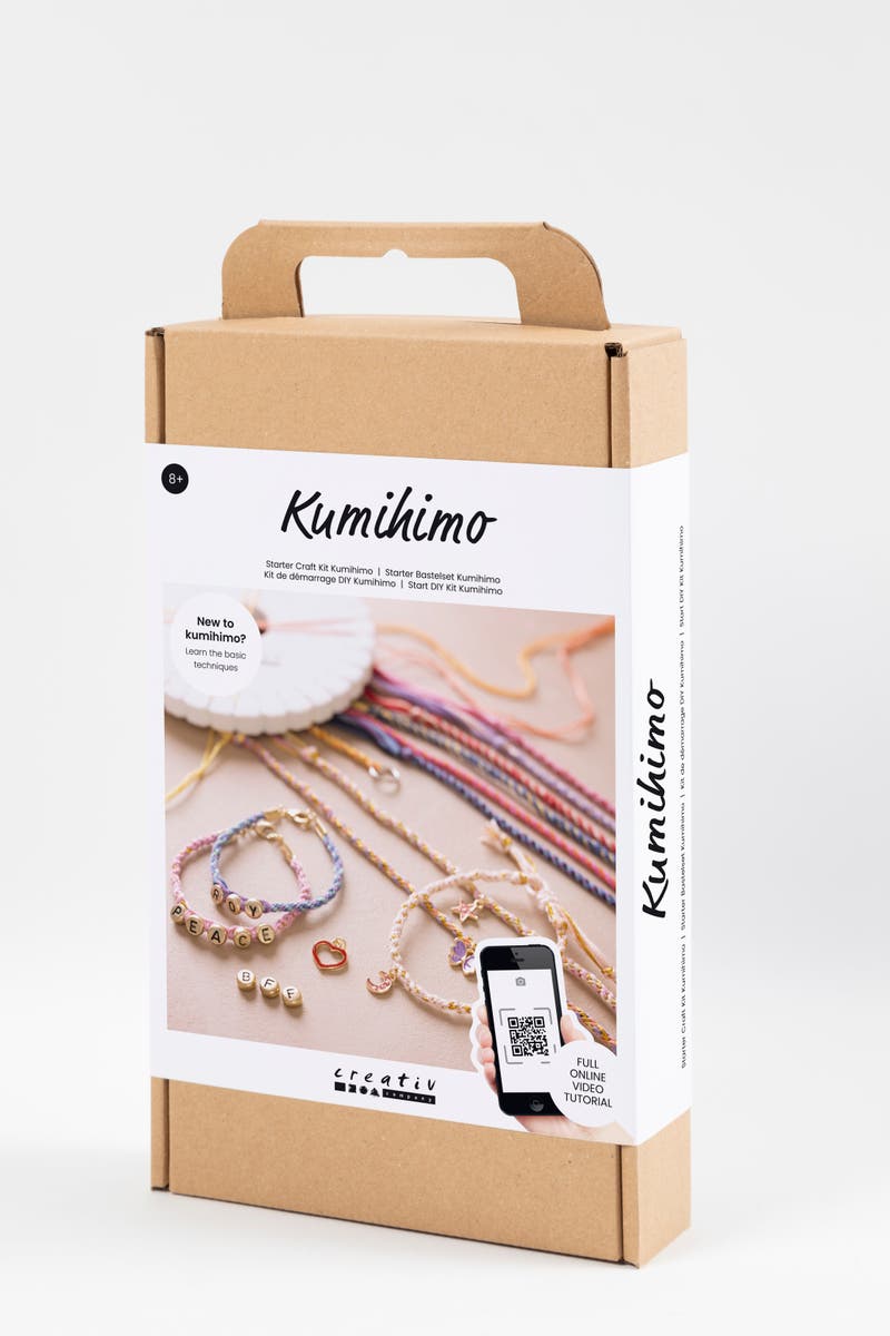 Start Diy Kit Kumihimo, Vänskapsarmband