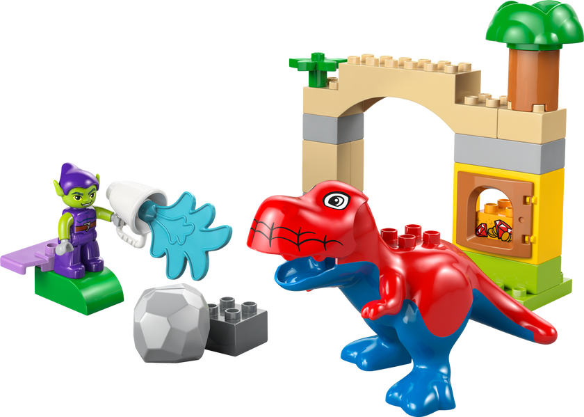 LEGO® DUPLO® │Marvel Dinosaurien Spidey-Rex mot Green Goblin 10463