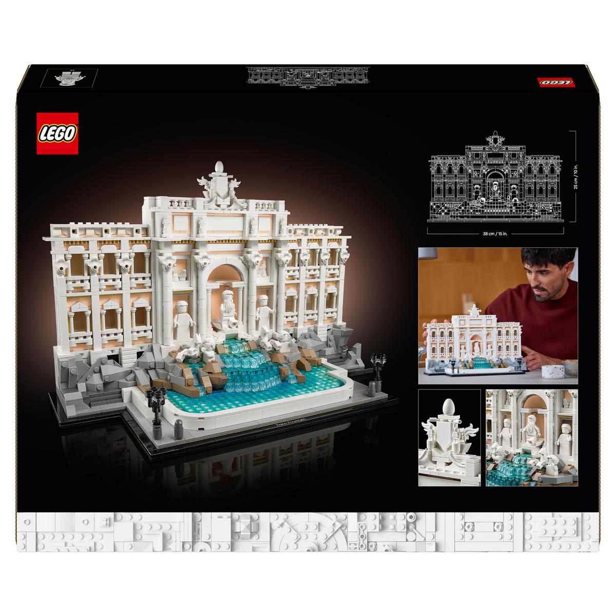 LEGO Architecture 21062, Trevi Fountain