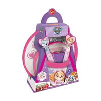 Paw Girl 5-Pc. Non-Slip: Plate/Bowl/Tumbl./Cutlery