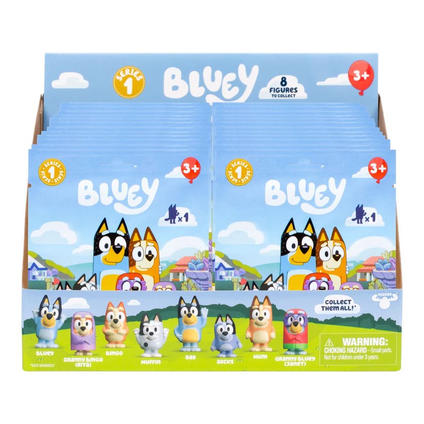 Bluey, Mini Figure Single Pk Cdu