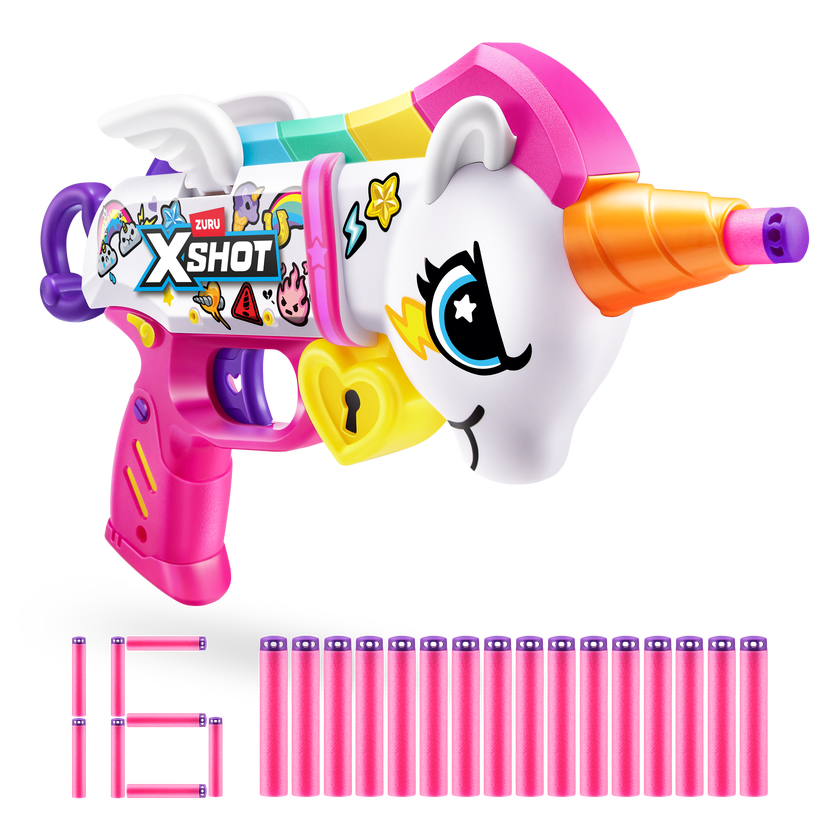 XSHOT Blastercorn Unicorn Heartbreaker