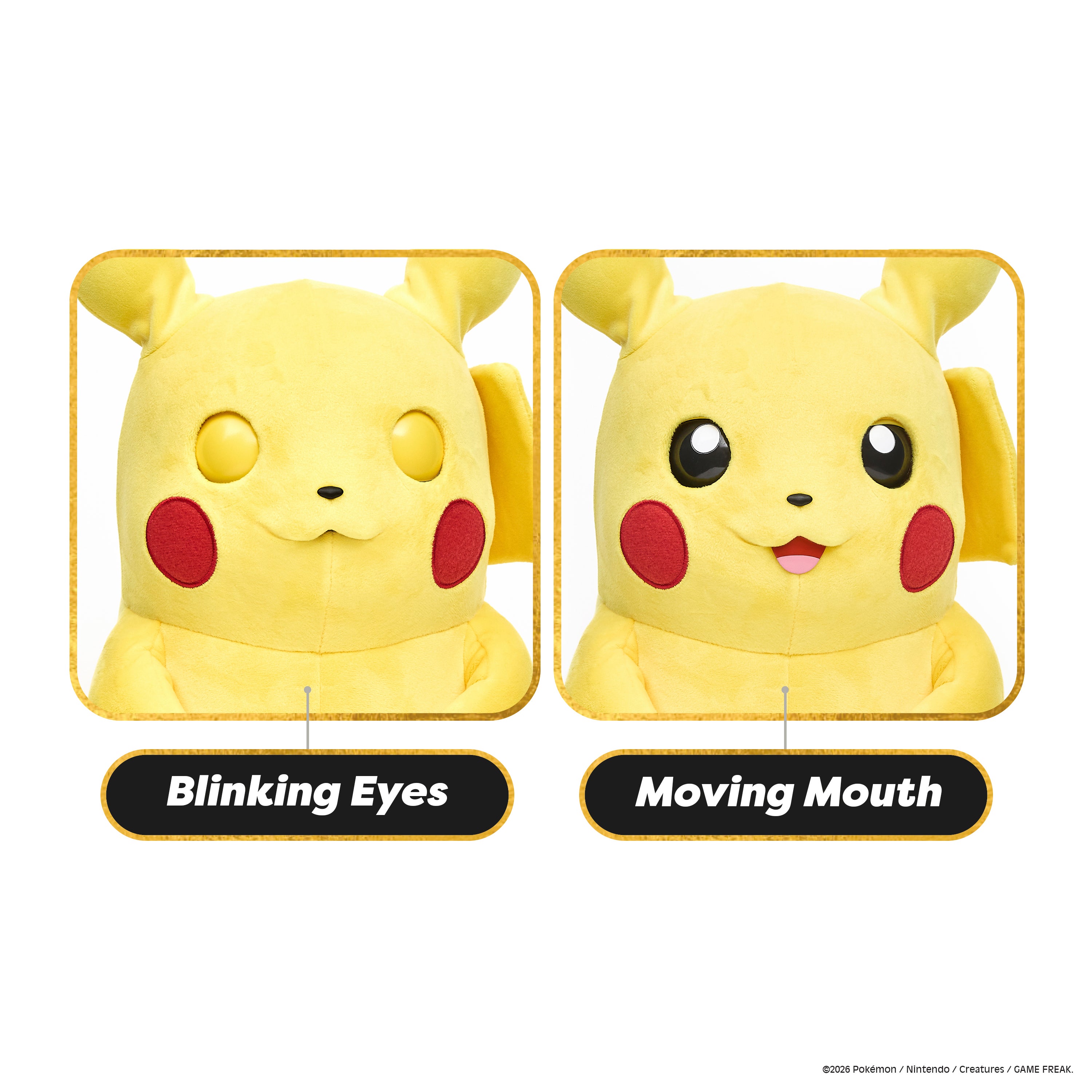 Puppetronic Real FX Pokemon Pikachu 50 cm