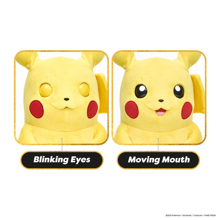 Puppetronic Real FX Pokemon Pikachu 50 cm