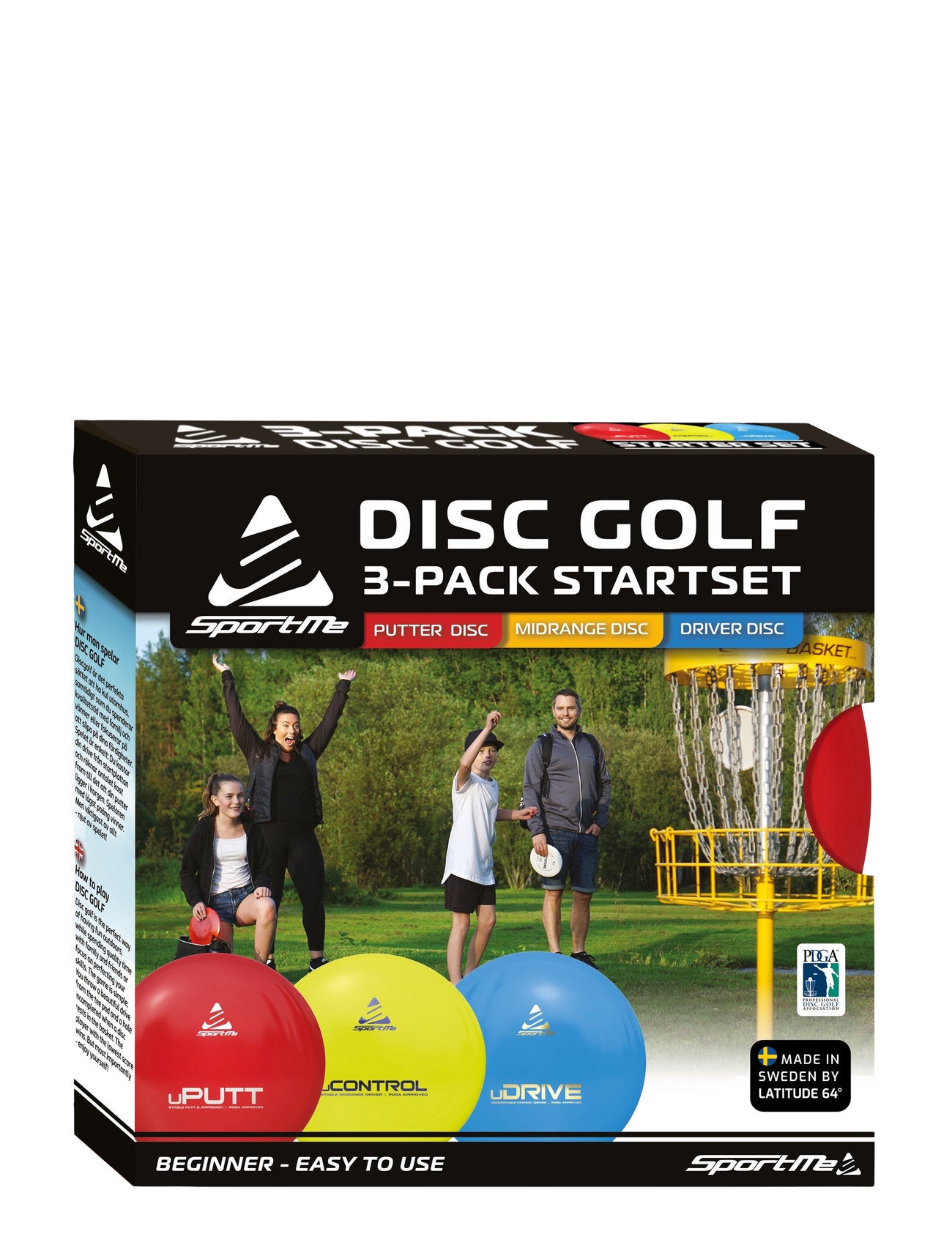 Mini Disc Golf Basket Set