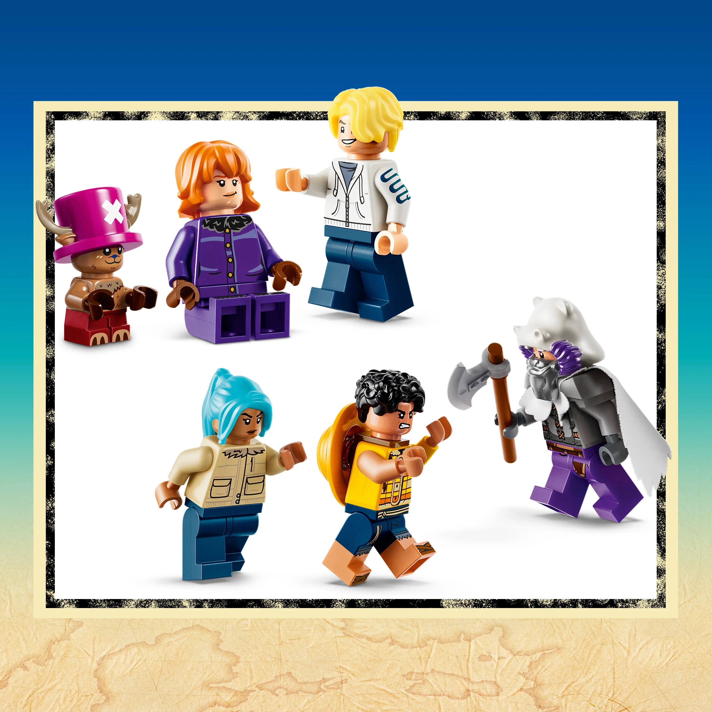 LEGO® ONE PIECE 75645, Strid vid Drum-slottet