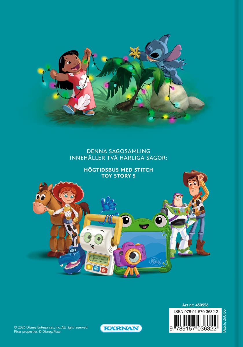 Disney Sagosamling 2026 med Toy Story och Stitch