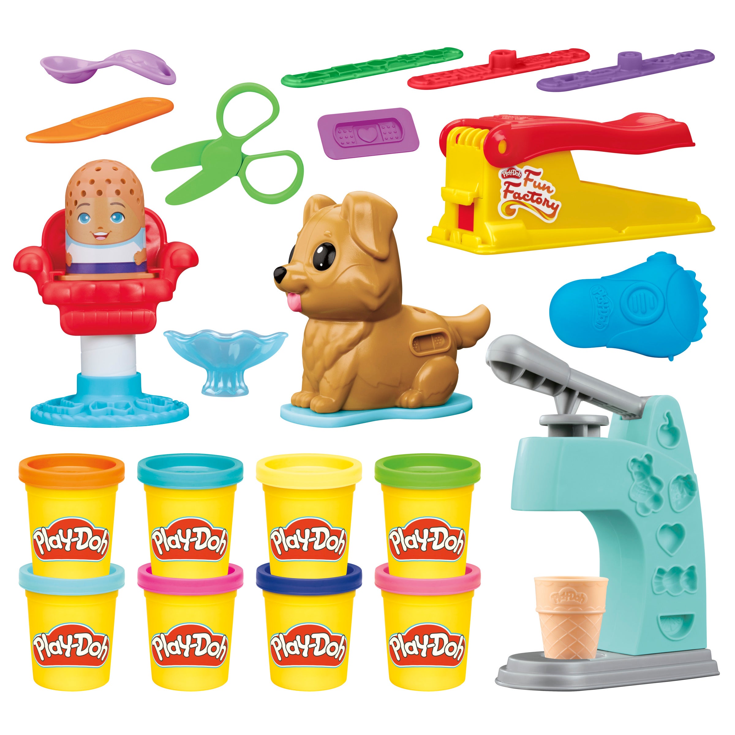 Play-Doh Mini klassiskt set – 8 färger
