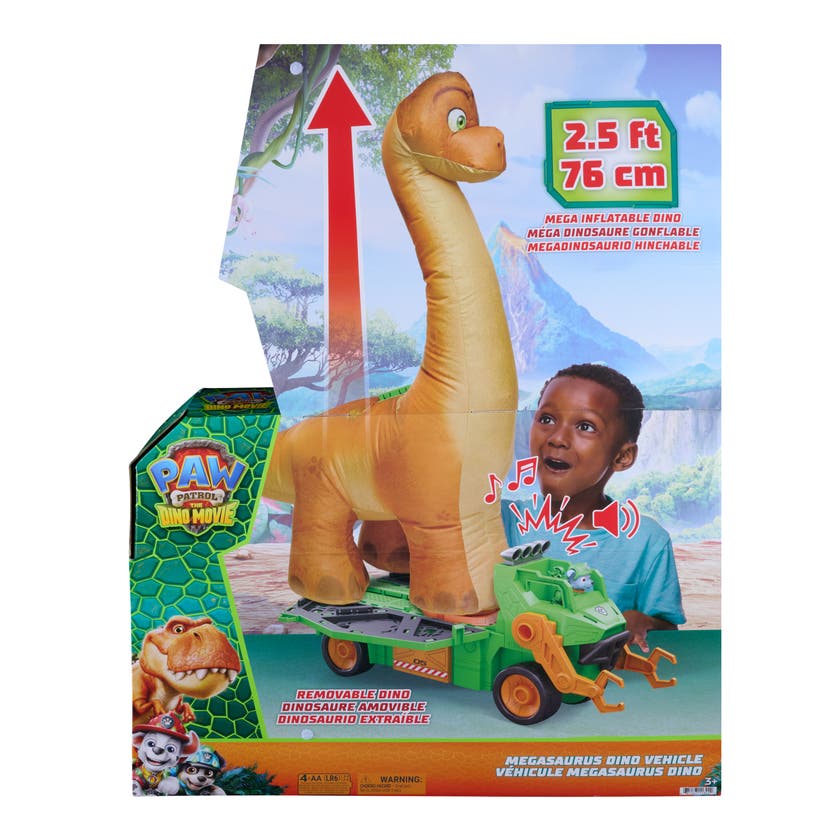 PAW Patrol 6075939 Megasaurus Dino Leksaksfordon